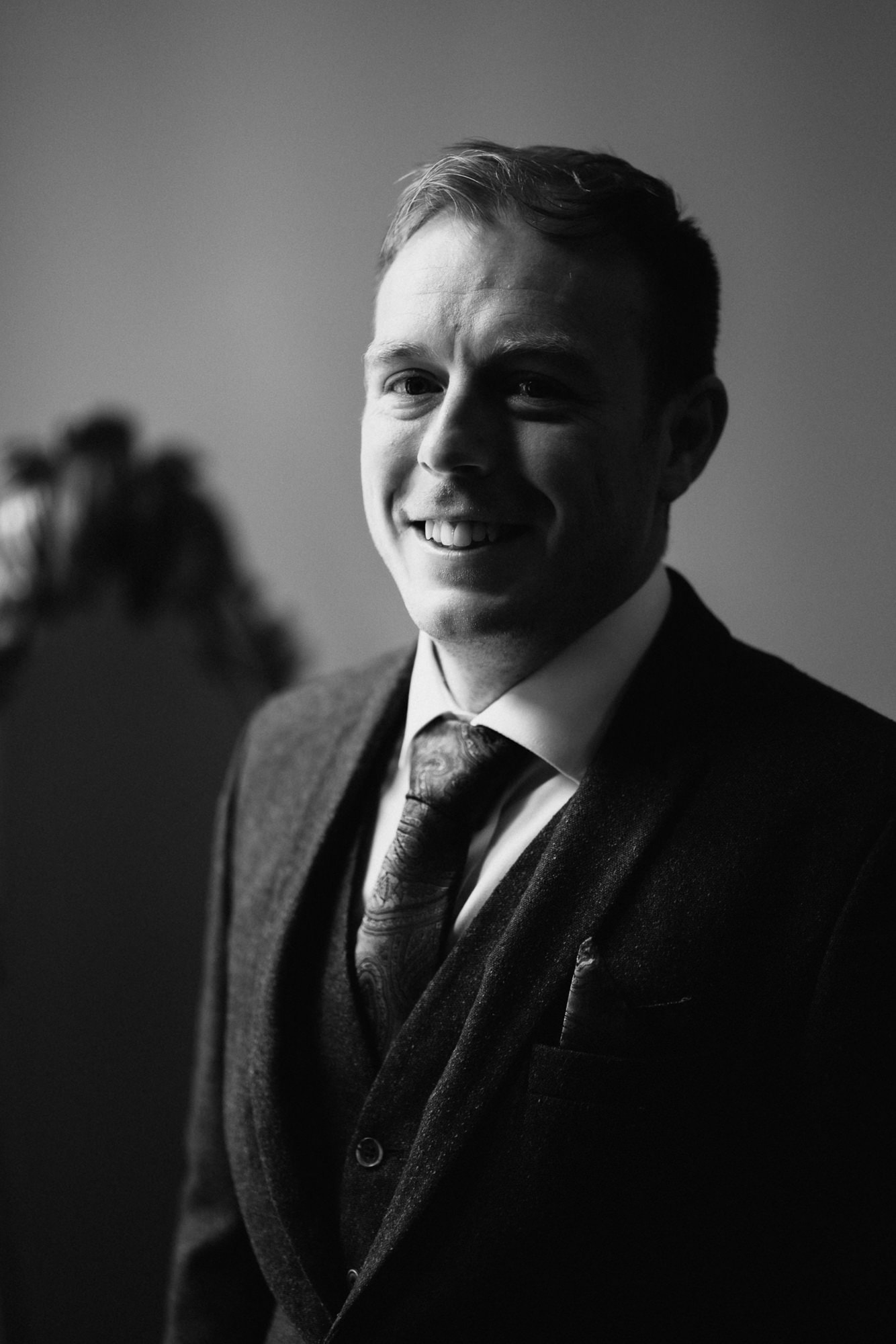 groom at coombe lodge