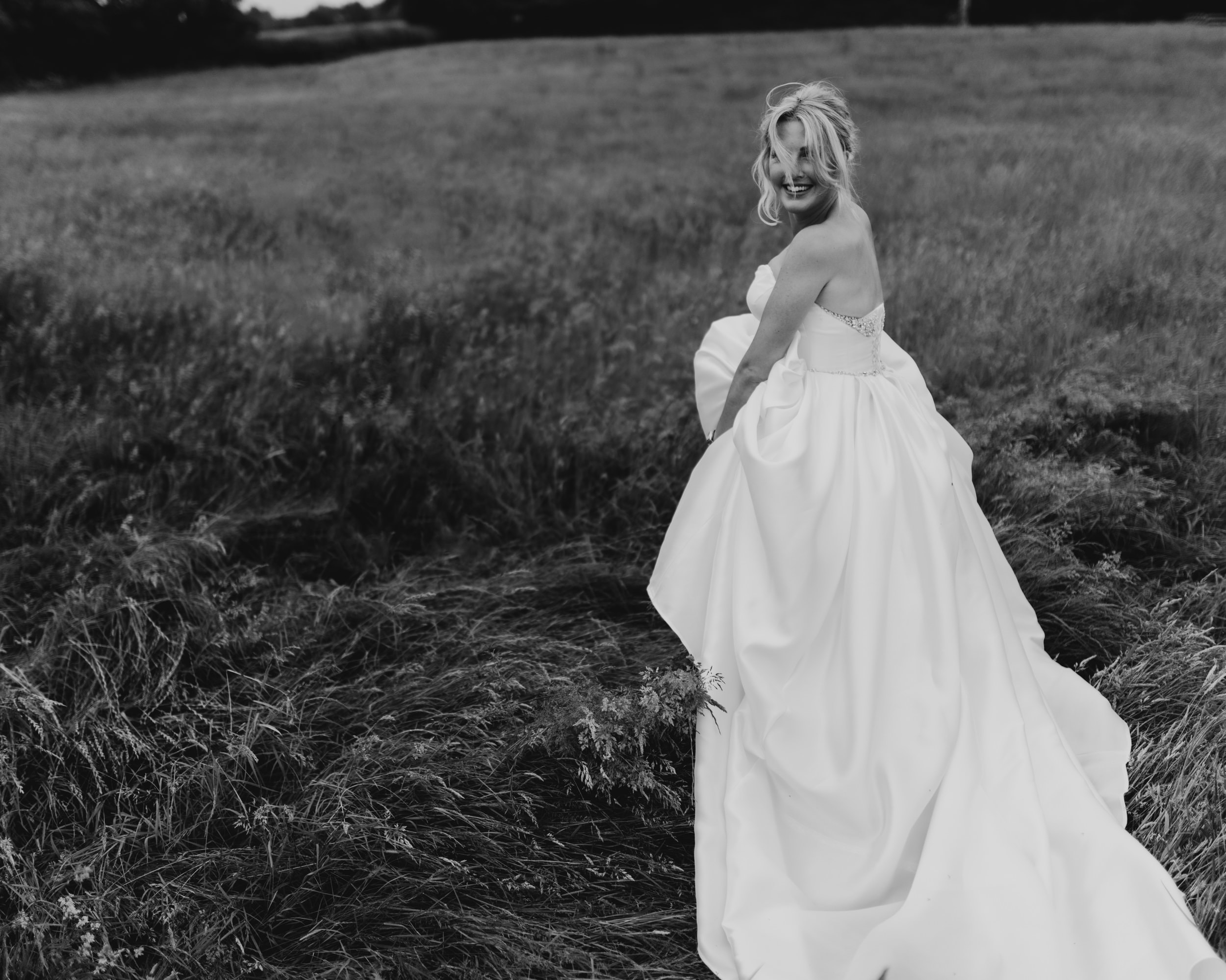 countryside wedding photography in somerset